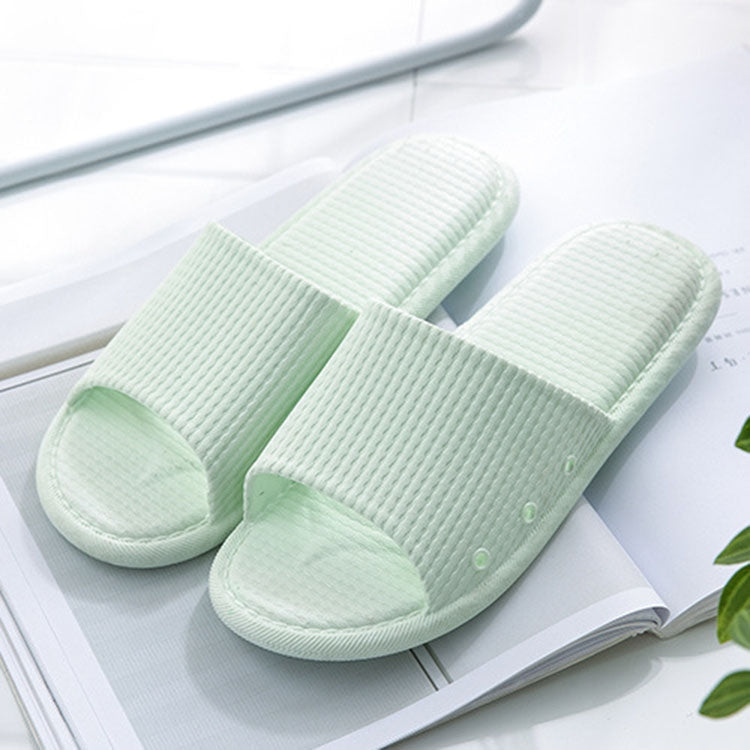Soft Wear-resistant Couple Sandals Non-slip Home Bathroom Slippers, Size: