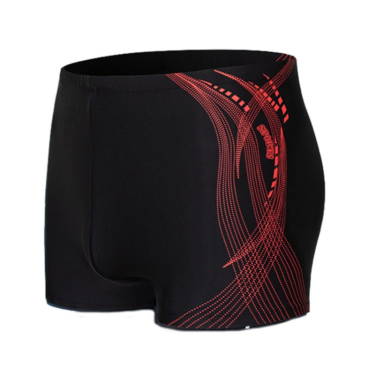 Summer Printed Man Swimming Pants Outdoor Beach Boxer, Size: