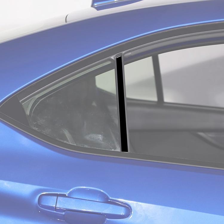 For BMW 3 Series G20 Universal B-pillar Decorative Sticker for Left and Right Drive - Black