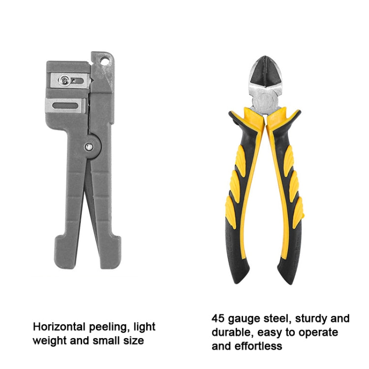 YH-G10  10-in-1 Fiber Optic Tool Kit TK-S6 Cable Knife and Stripping Kit