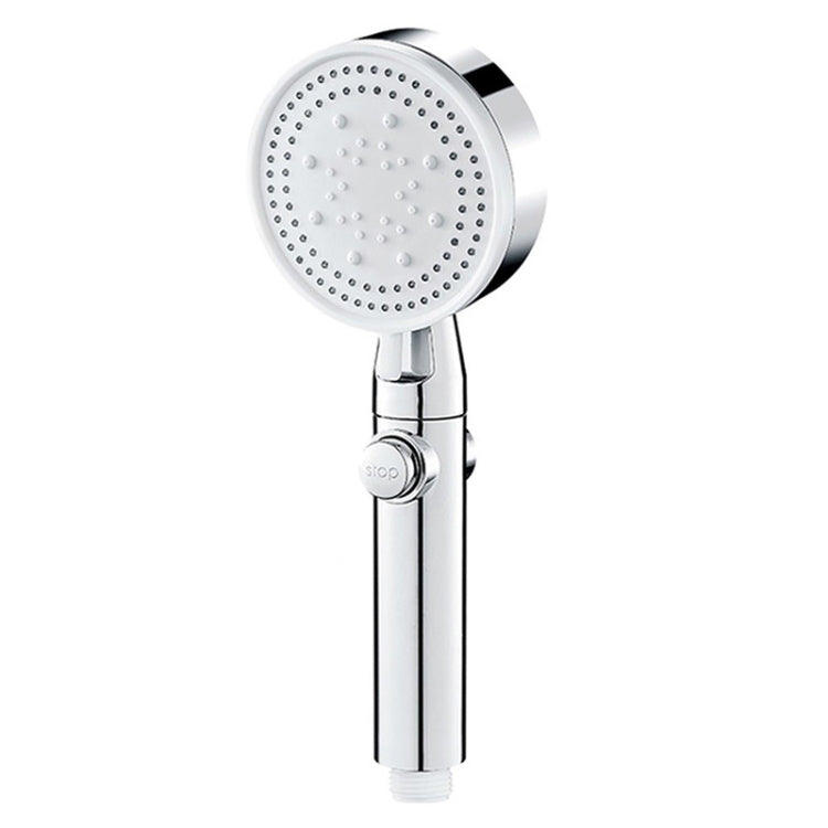 Pressurized Shower Water Heater Handheld Multifunction 6-speed Nozzle, Color: