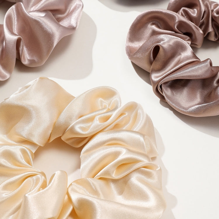 12pcs/pack Women Silk Gut Loop Hair Ring Set Cloth Loop Headband Headwear(Mixed Colors)