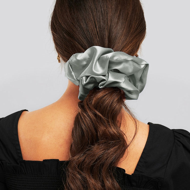 12pcs/Pack Women Intestine Style Hair Ring Satin Headband Hair Accessories