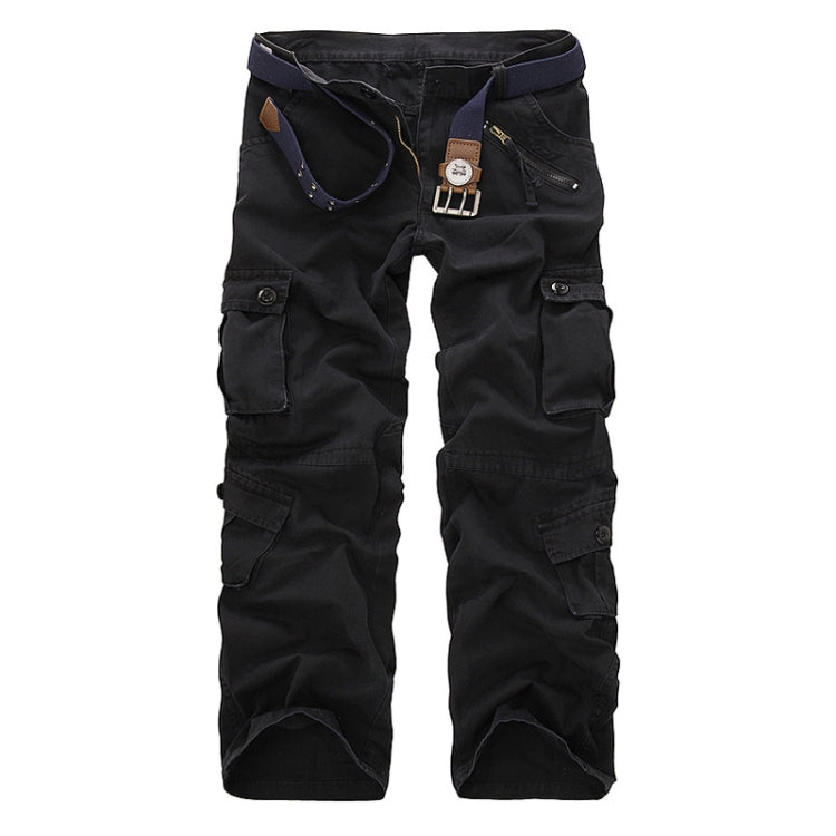 Mens Athletic Overalls Multi-Pocket Casual Pants, Size: 3