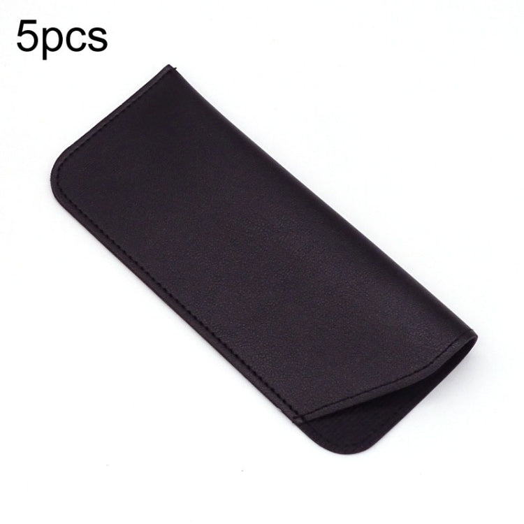Thickened Leather Open Sunglasses Pouch Portable Dustproof Storage Bag, Size: