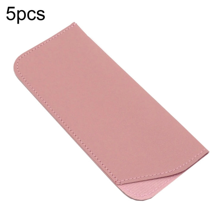 Thickened Leather Open Sunglasses Pouch Portable Dustproof Storage Bag, Size: