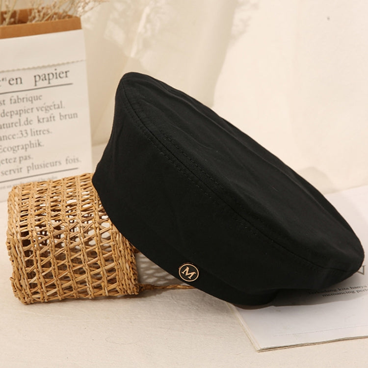 M Label Ladies Beret Octagonal Hat, Size: M (56-58cm)