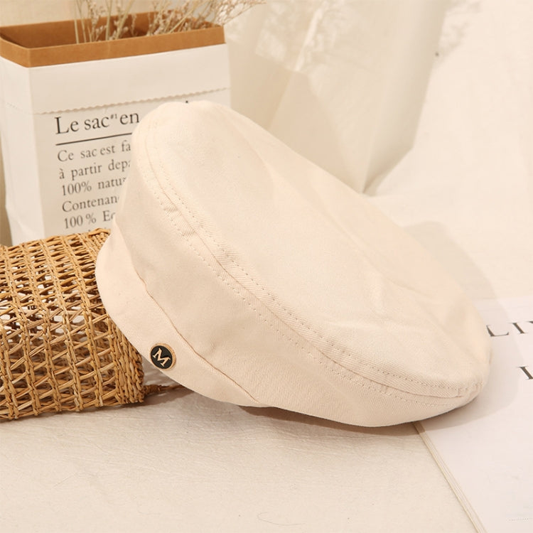 M Label Ladies Beret Octagonal Hat, Size: M (56-58cm)