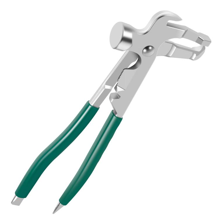 Tire Balance Weight Removal Pliers Multifunctional Hammer  - Green