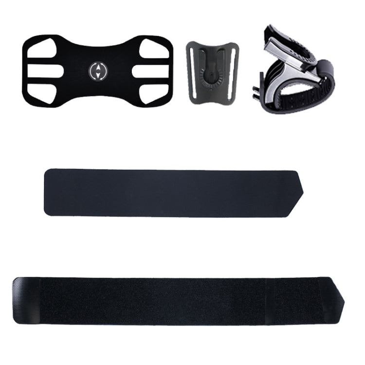 3 In 1 Four Jaws Detachable Swivel Arm Wrist Strap Bicycle Holder For 4.5-6.5 inch Phones