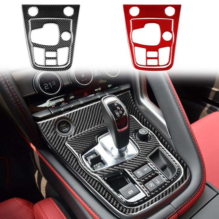 For Jaguar F-TYPE 2013+ 2pcs/ Set Panel Gear Position Decorative Sticker, Size: Left-hand Drive
