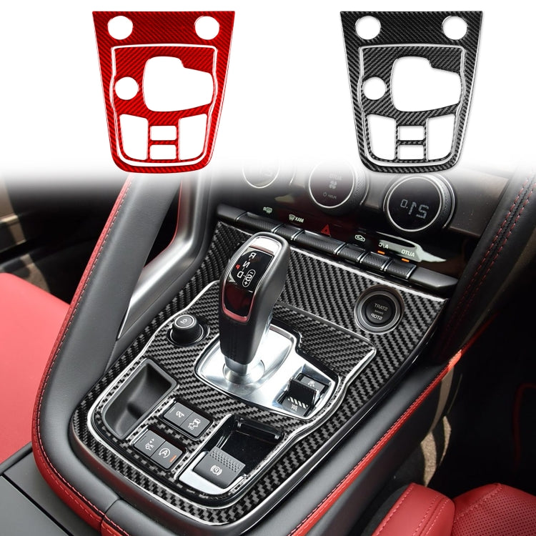 For Jaguar F-TYPE 2013+ 2pcs/ Set Panel Gear Position Decorative Sticker, Size: Right-hand Drive