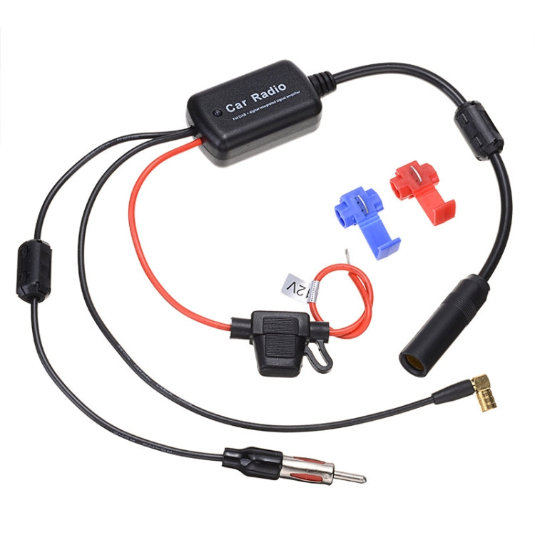 Car Aerial DAB Digital Radio Signal Amplifier 12V Automobile 25dB Antenna