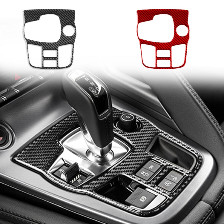 For Jaguar F-TYPE 2013+ Gear Panel Decorative Sticker, Size: Left-hand Drive