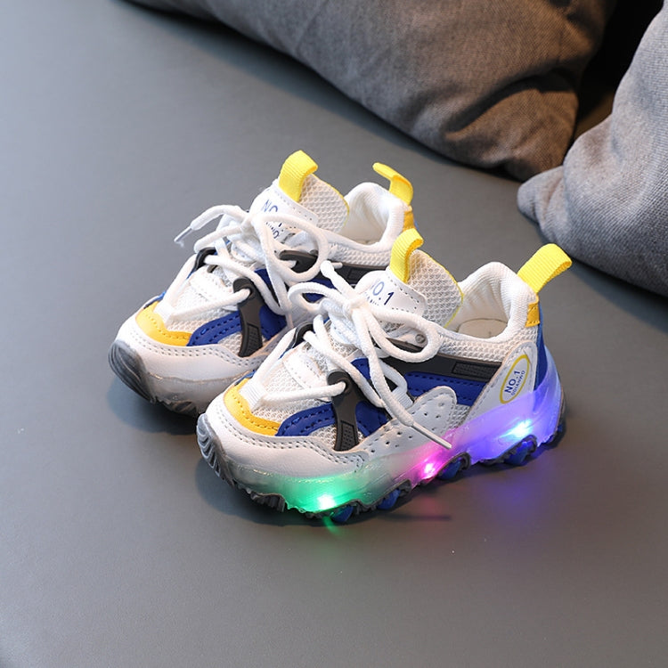 Sports Children Shoes Boys And Girls Light-Up Shoes Casual Footwear, Size: