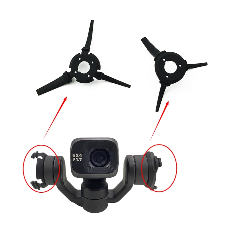 1pair For DJI Mini 3 PRO Gimbal Camera Shock Absorbing Rubber