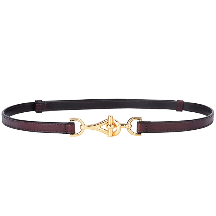 Women Thin Waistband Decoration Clothing Versatile Waist Chain Pair Buckle Retro Belt