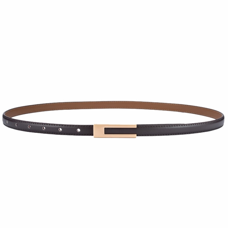 Women Thin Waist Belt Leather Decorative Clothing Slim Waist Versatile Belt