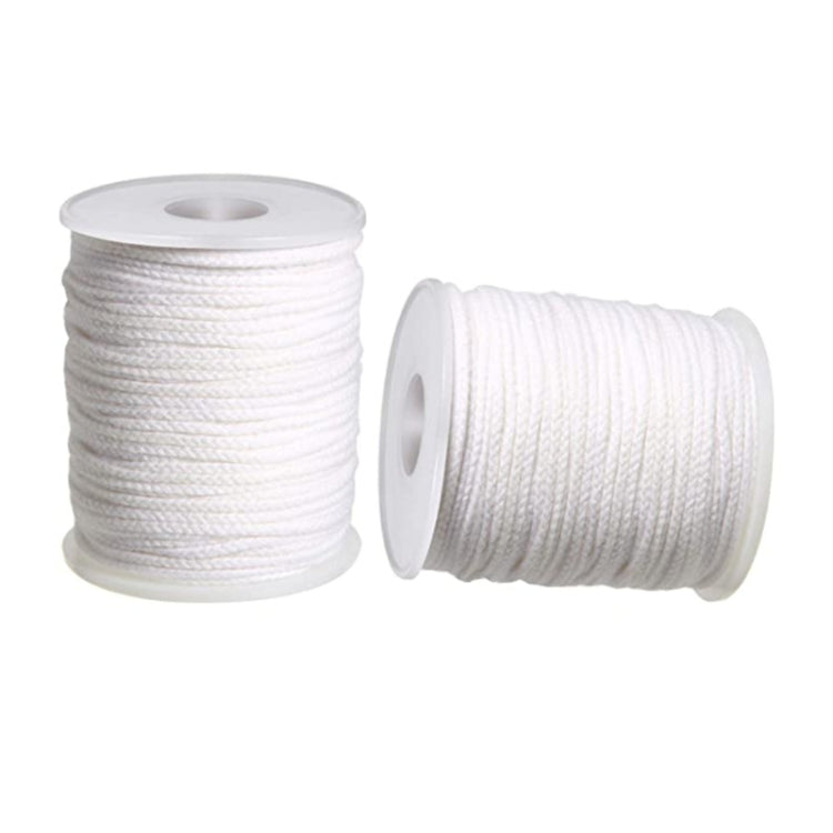 61m 24-strand Cotton Rope Braided Candle Wick Core DIY Handmade Candle Core