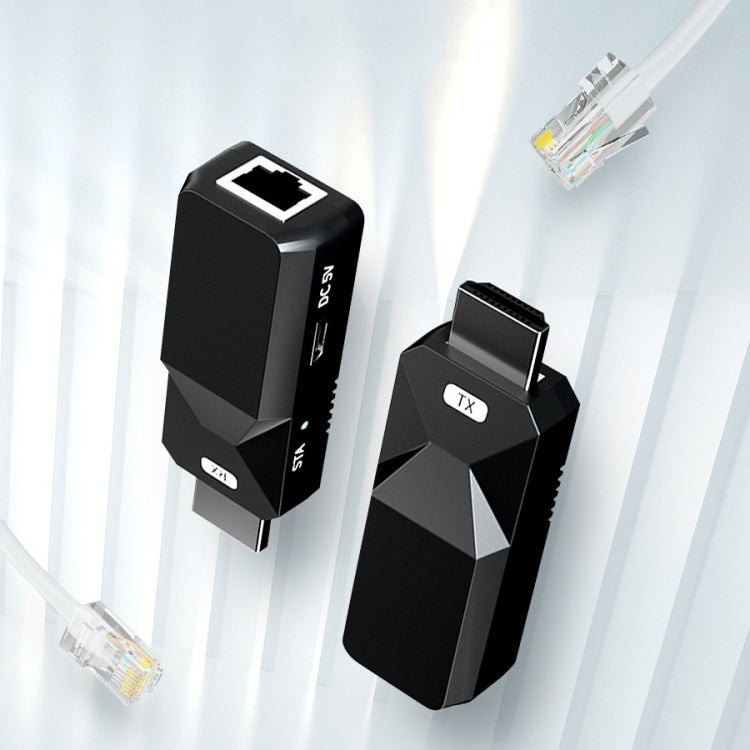 1080P/50m HDMI To Network Cable HD Video Signal Transmitter Monitoring Transmission Extender(HT238P)