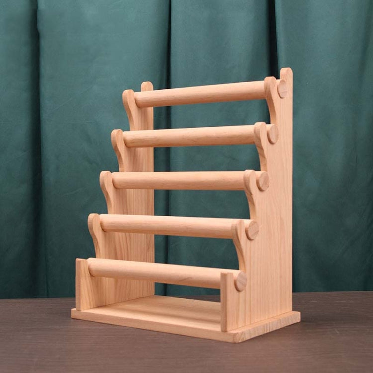Solid Wood Detachable Jewelry Display Stand Watch Bangle Bracelet Storage Display Rack, Style: