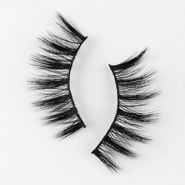 16pairs /Box Natural Long False Eyelashes Fluffy 3D Mink Lashes, Spec: L1