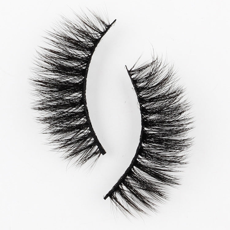 16pairs /Box Natural Long False Eyelashes Fluffy 3D Mink Lashes, Spec: L1