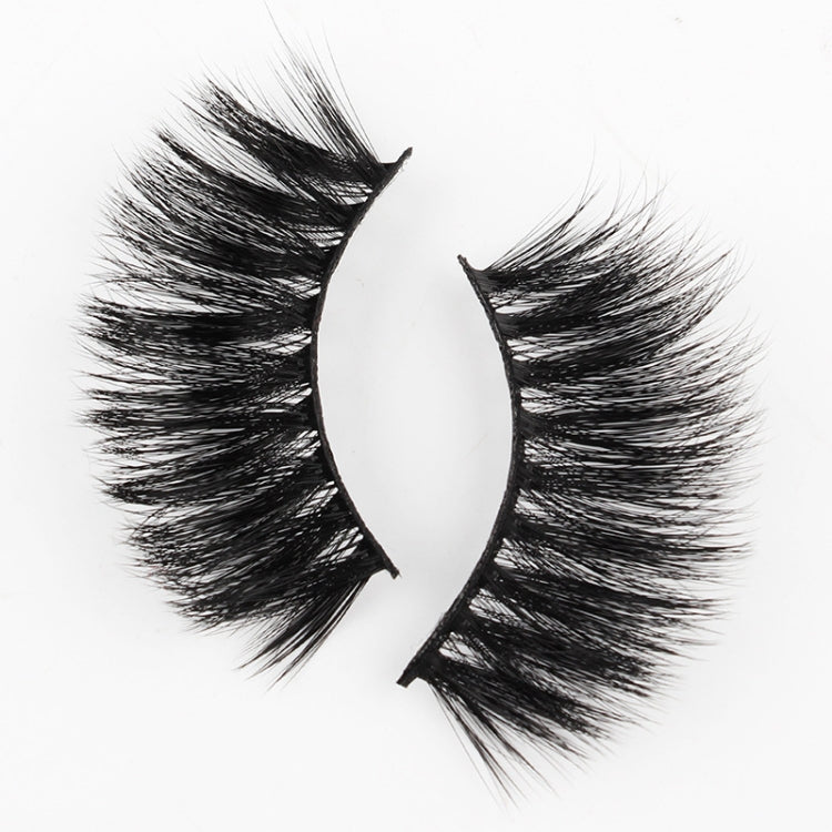 16pairs /Box Natural Long False Eyelashes Fluffy 3D Mink Lashes, Spec: L1