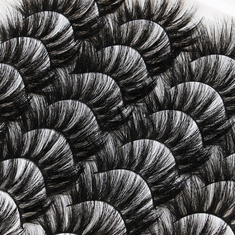 16pairs /Box Natural Long False Eyelashes Fluffy 3D Mink Lashes, Spec: L1