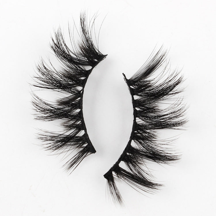 16pairs /Box Natural Long False Eyelashes Fluffy 3D Mink Lashes, Spec: L1
