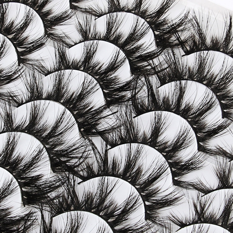 16pairs /Box Natural Long False Eyelashes Fluffy 3D Mink Lashes, Spec: L1