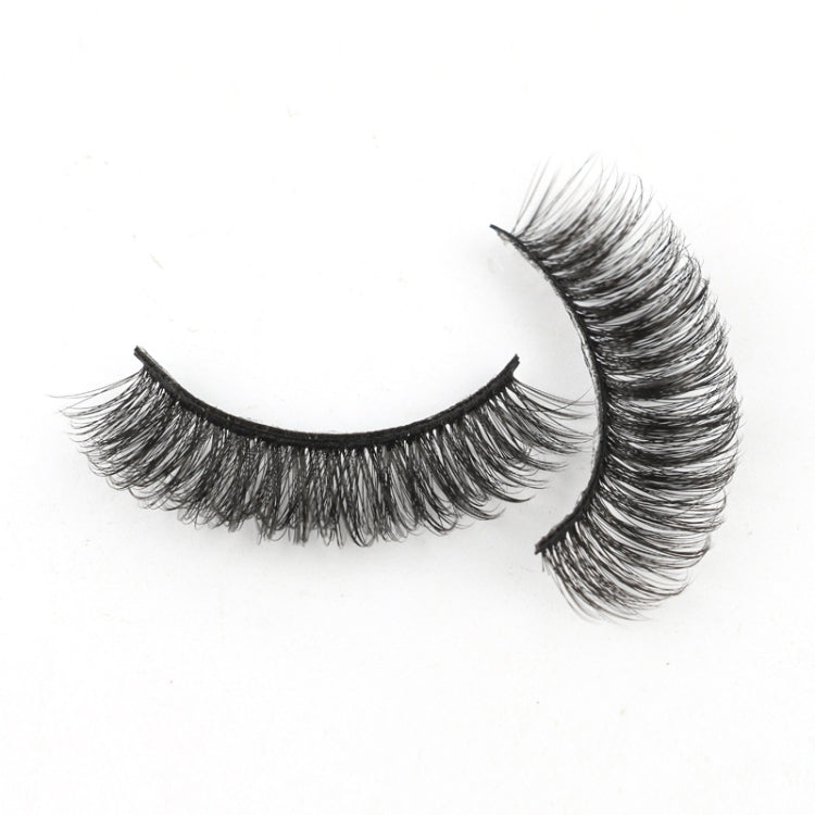10pairs /Box Russian Strip Lashes 7D Imitation Mink Volume Fluffy Natural False Eyelashes 7D-