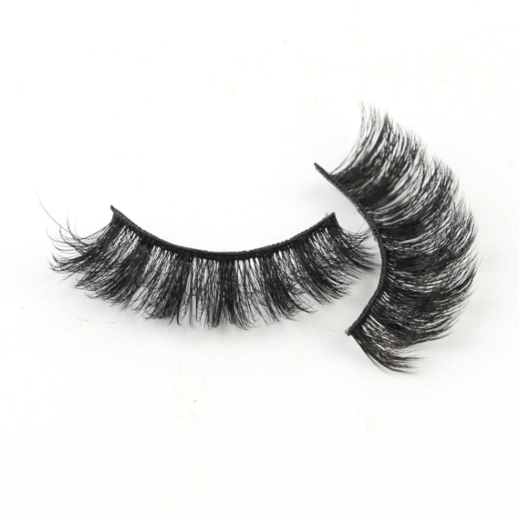 10pairs /Box Russian Strip Lashes 7D Imitation Mink Volume Fluffy Natural False Eyelashes 7D-