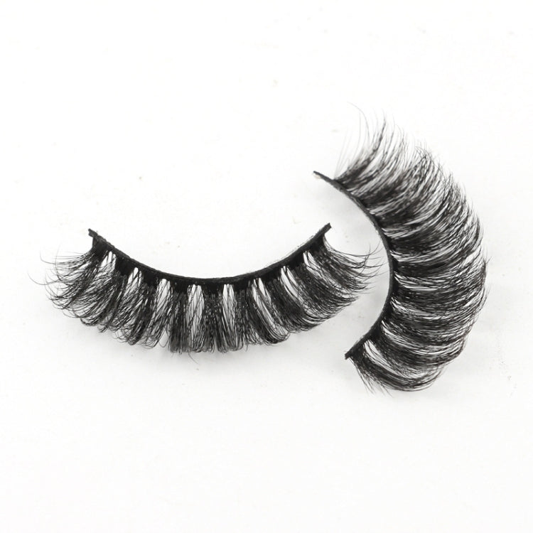 10pairs /Box Russian Strip Lashes 7D Imitation Mink Volume Fluffy Natural False Eyelashes 7D-