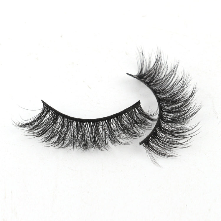 10pairs /Box Russian Strip Lashes 7D Imitation Mink Volume Fluffy Natural False Eyelashes 7D-