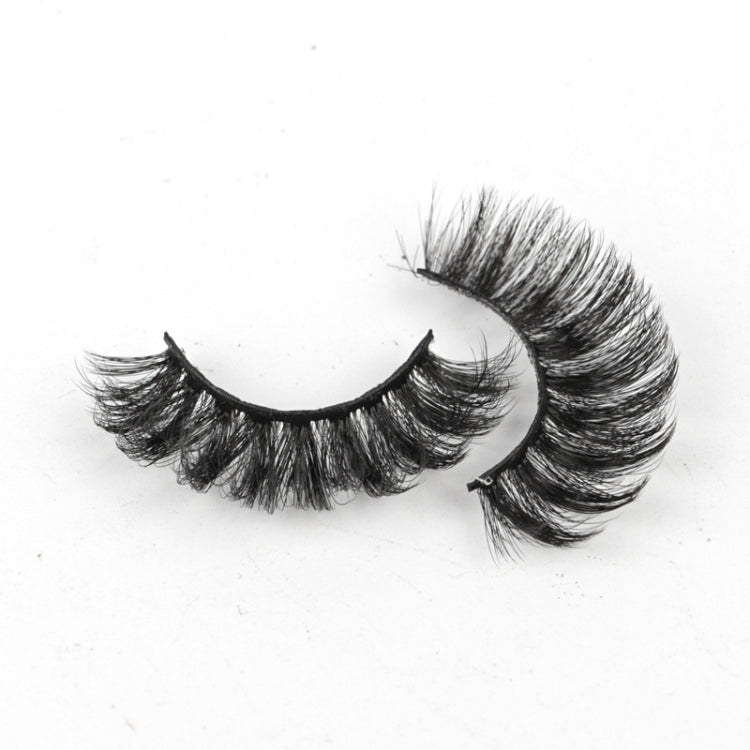 10pairs /Box Russian Strip Lashes 7D Imitation Mink Volume Fluffy Natural False Eyelashes 7D-