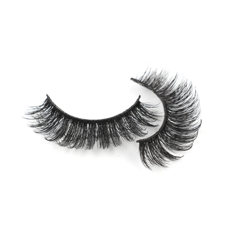 10pairs /Box Russian Strip Lashes 7D Imitation Mink Volume Fluffy Natural False Eyelashes 7D-