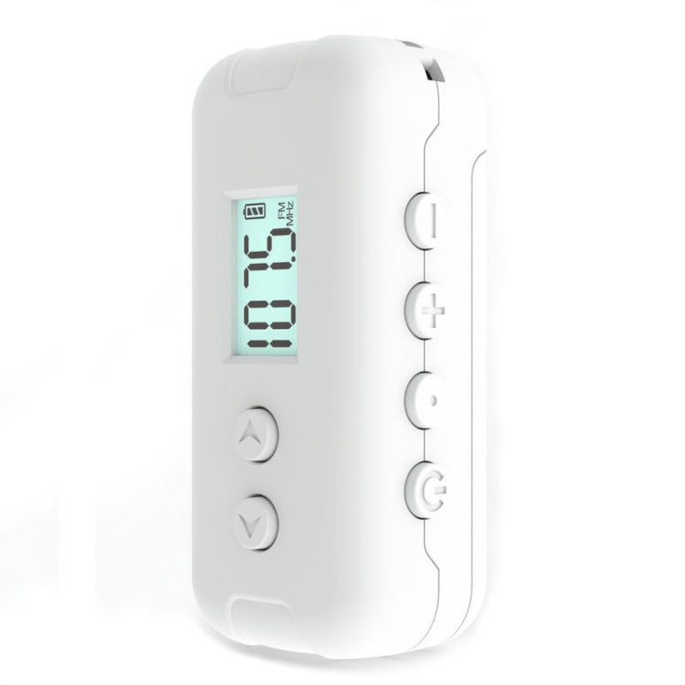 AM+FM Dual-Band Radio Portable Digital Display Mini Radio With 3.5mm Headphone Jack