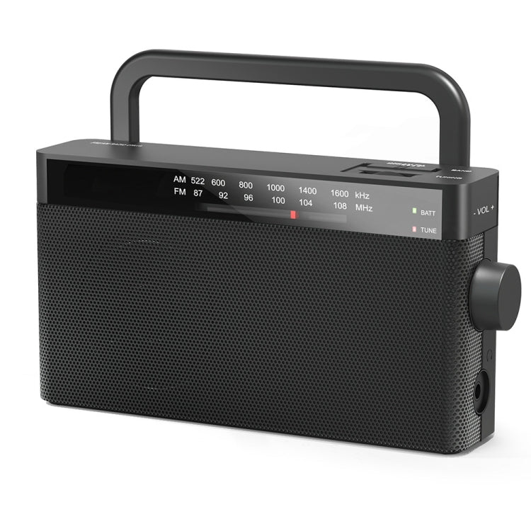 AM/FM Radio Small Walkman With 3.5mm Headphone Jack(Black)