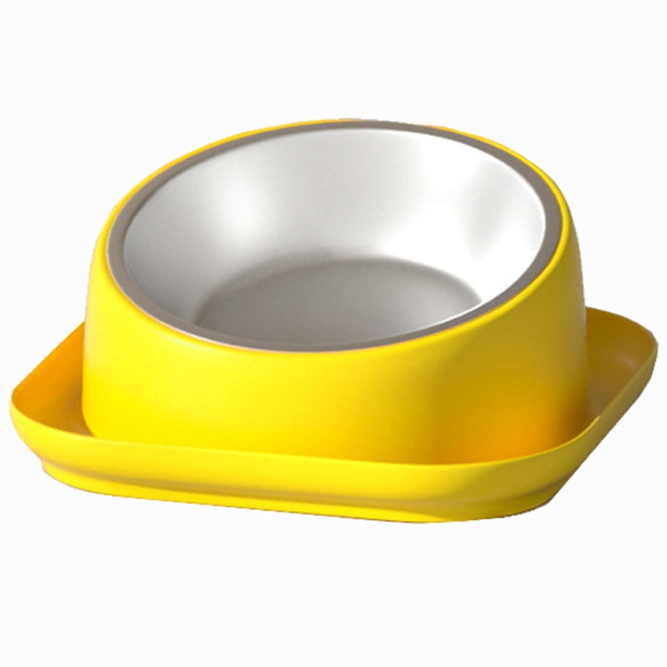 Cat And Dog Food Bowl Drinking All In One Pet Eating Slant Mouth Bowl