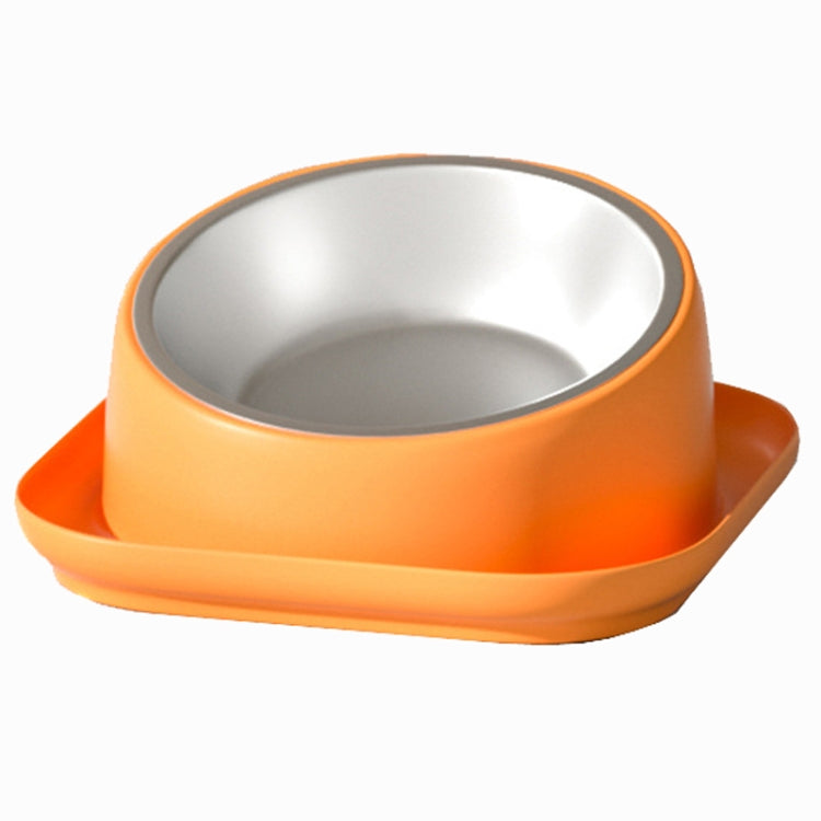 Cat And Dog Food Bowl Drinking All In One Pet Eating Slant Mouth Bowl