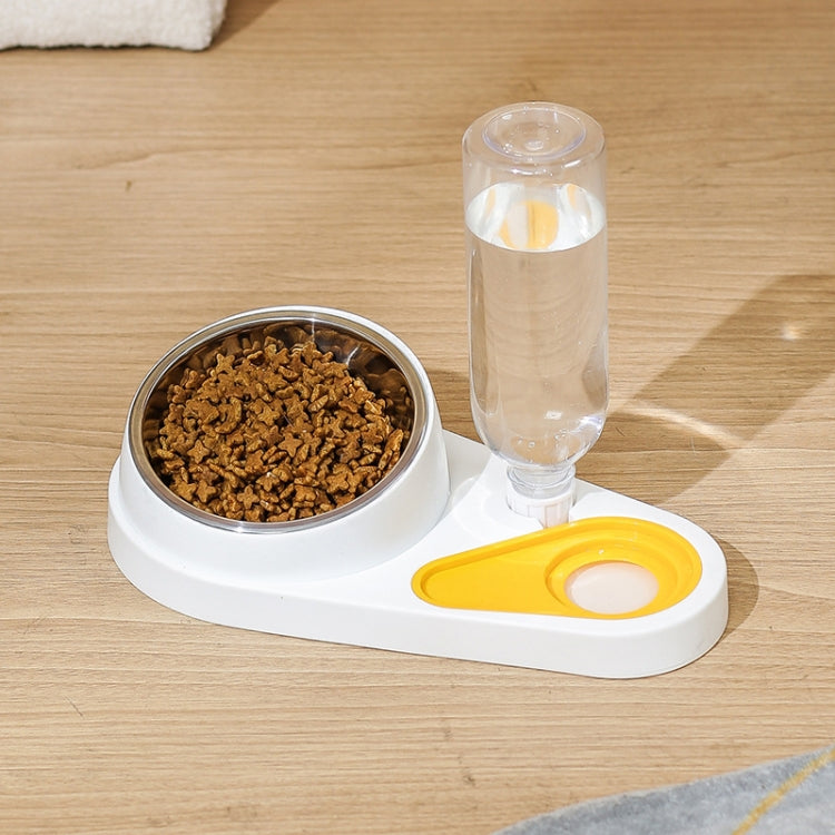 Cat And Dog Food And Drinking Bowl Pet Eating Set Combination Bowl