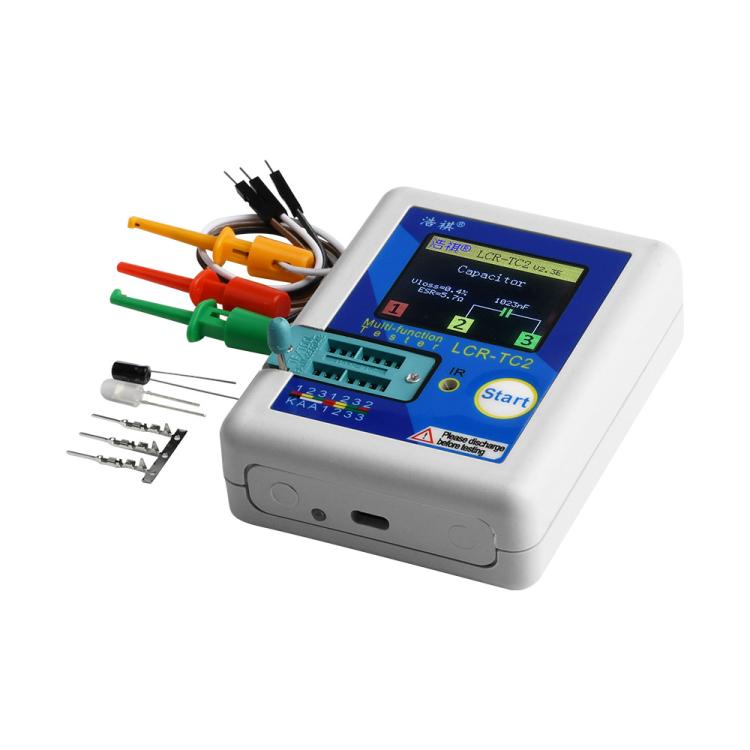 LCR-TC2 Transistor Tester Full-Color Screen Component Checker V2.3E, Spec: English Version