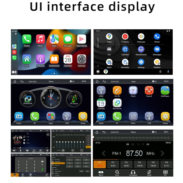 5-Inch Wireless MP5 Car Universal Bluetooth Hands-Free Radio - F152W