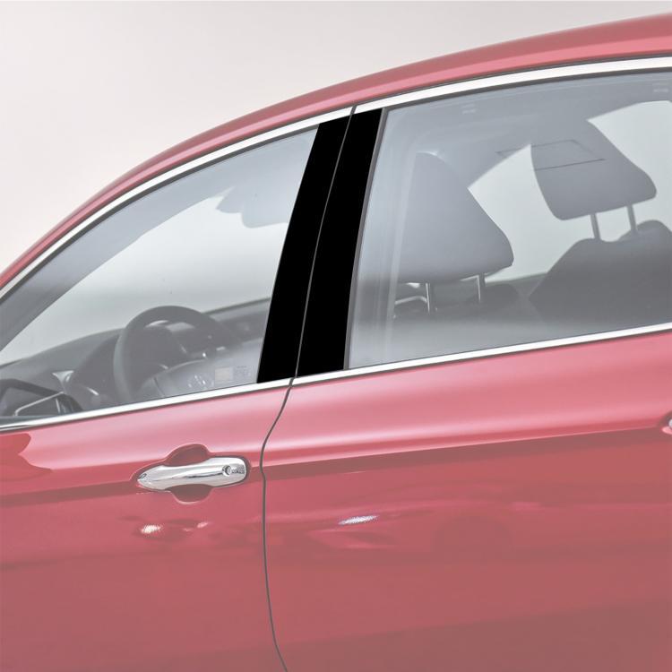 For 2018-2020 Toyota Camry 8pcs /Set Universal B-Pillar Decorative Sticker For Left And Right Drive - Black