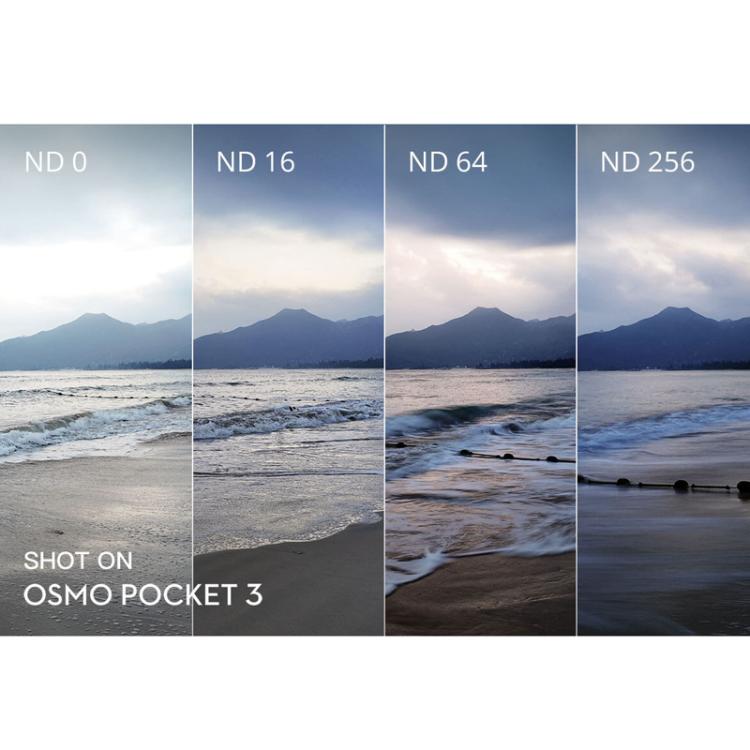 Original Magnetic ND Filter Set For DJI Osmo Pocket 3  - ND16 / ND64 / ND256