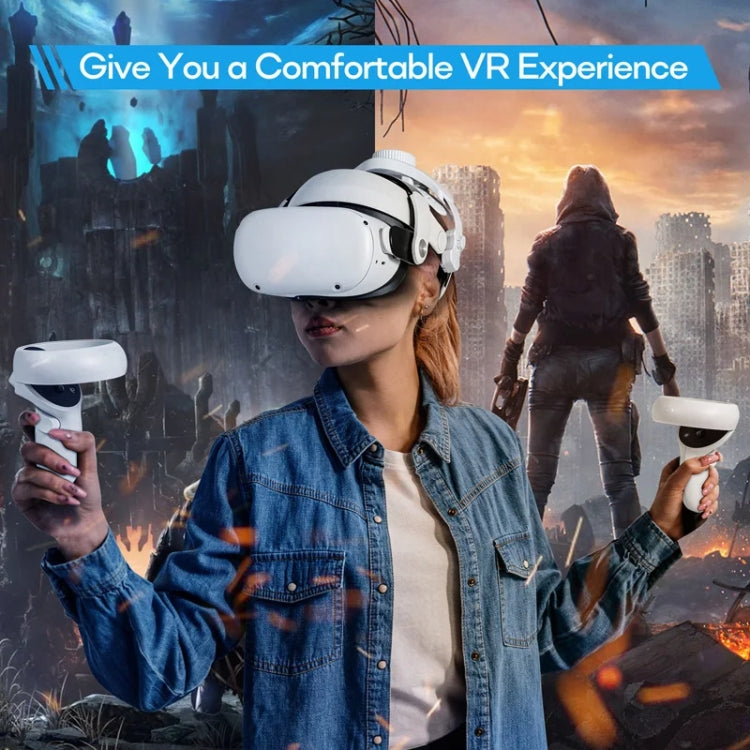 DEVASO VR Glasses Retractable Adjustable Headband Accessories For Meta Quest 3S / Meta Quest 3 / Meta Quest 2 / Meta Quest Pro / Pico 4 / Pico 4 Pro