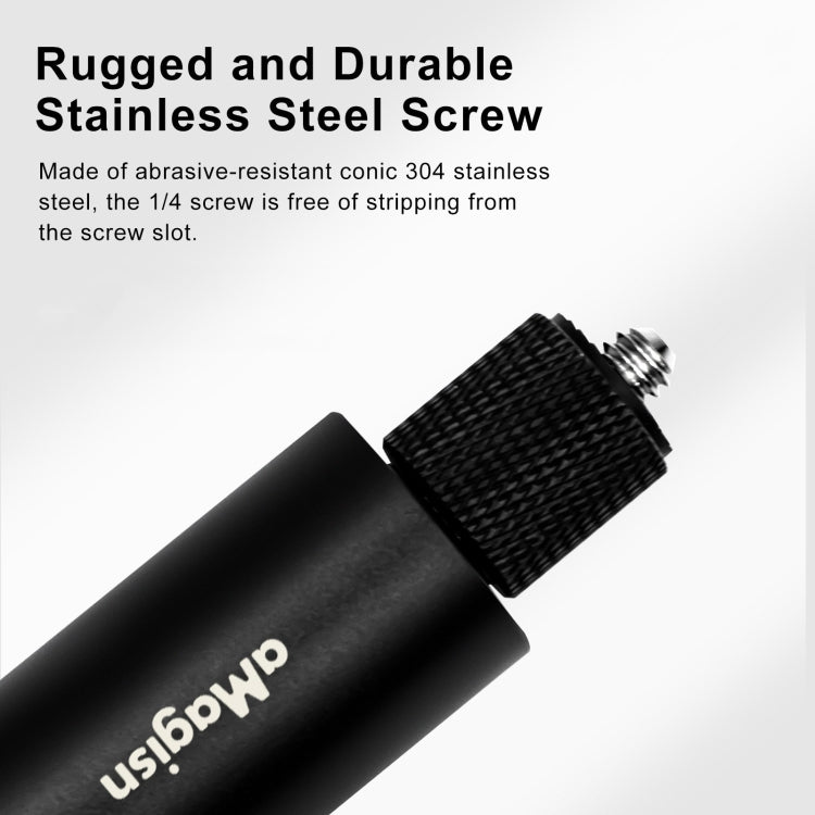 aMagisn 120cm Invisible Straight Pull Selfie Stick Sports Camera Accessories, Specification: Single Rod