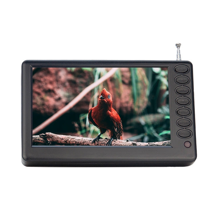 5 Inch Ultra-Thin Portable Car Digital LCD TV, EU Plug - ATSC