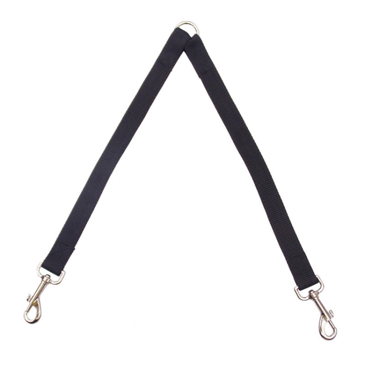 Medium Pet Dual-Headed Tow Leash One Tow Two Hook And Loop Fastener